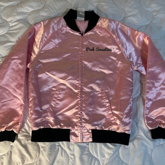 Pink Sweeties Jacket Size S 60s look - Picture 1 of 8